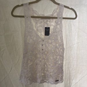 NWT White Lace Camisole